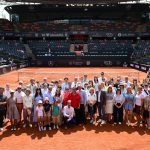 Blick auf den Center Court am Hamburger Rothenbaum