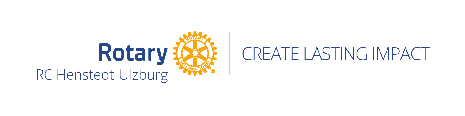 Rotary Club Logo Rotary Club Logo mit RI Motto 2026-2027